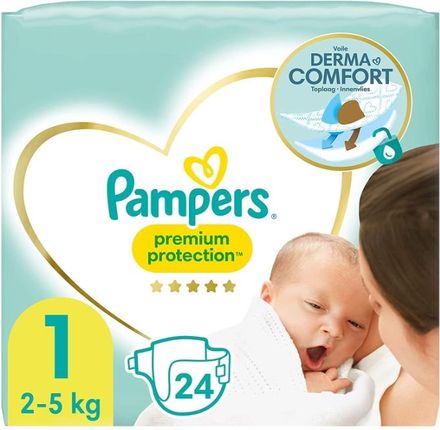 wielkość paczki pampers newborn