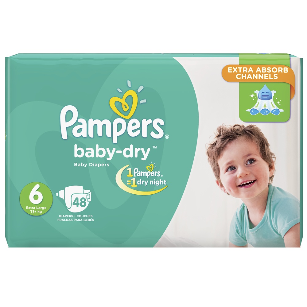 pampers szkic