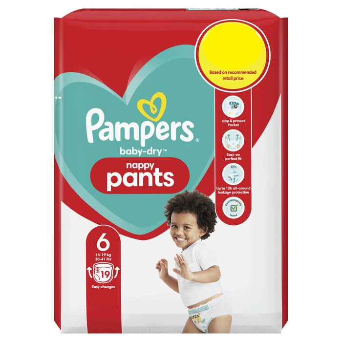 tesco pampers pieluchomajtki