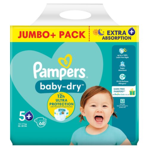 frsh clean pampers 4 pak