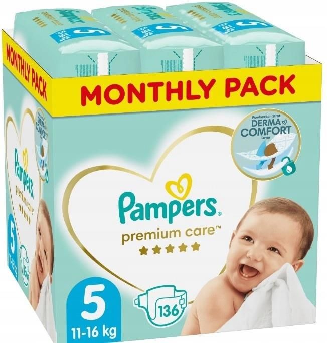 pampers newborn z wycieciem ma pepek