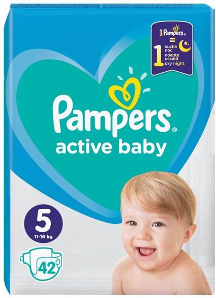 pampers old pee