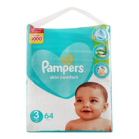 pampers active baby-dry pieluchy jednorazowe rozmiar 3 midi 208 szt