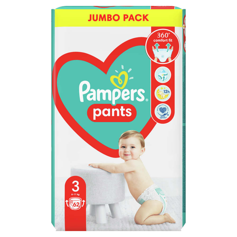 pampers premium care pieluchy 3 204szt zapas