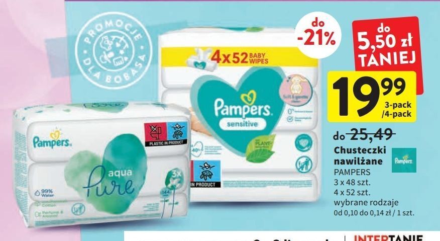 pampers fresh clean chusteczki