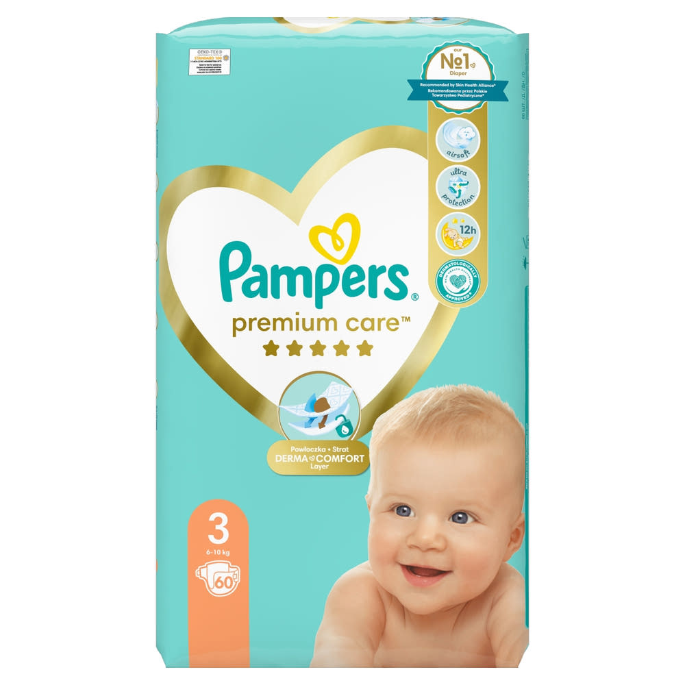 pieluchy pampers rozm 3