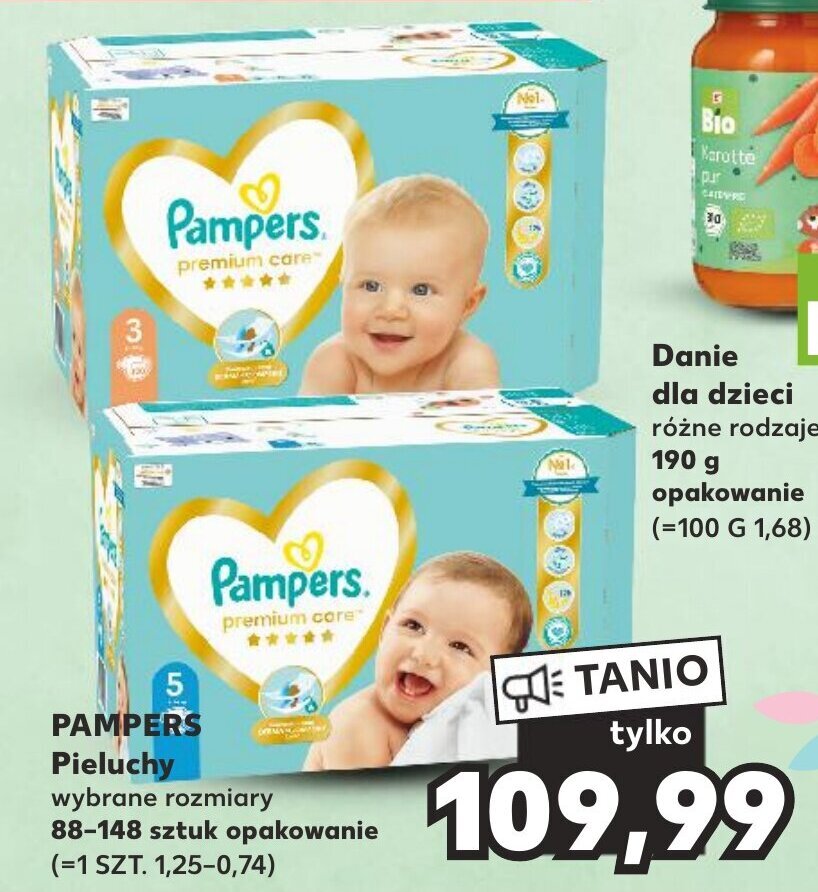 pampersy pampers r2 144 szt cena