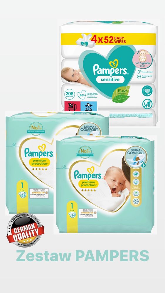 pampers skład pieluch