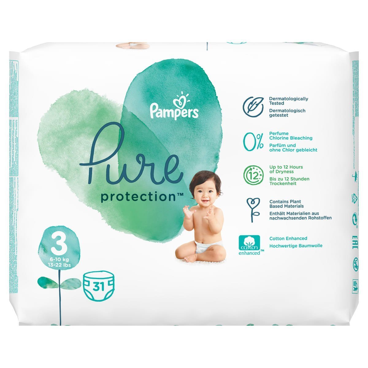 blekitne pampers premium care 2019