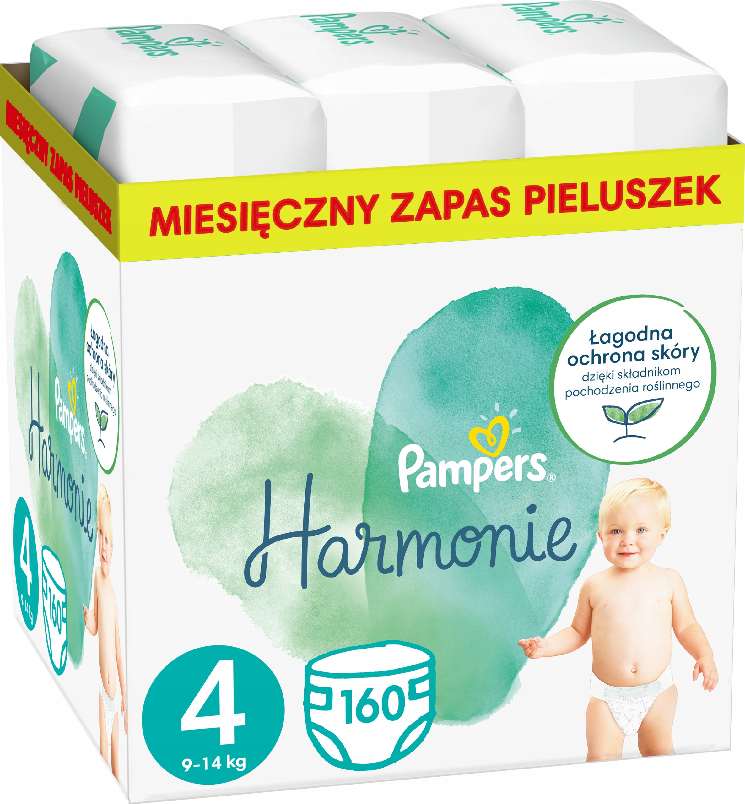 pampers pieluchomajtki duże