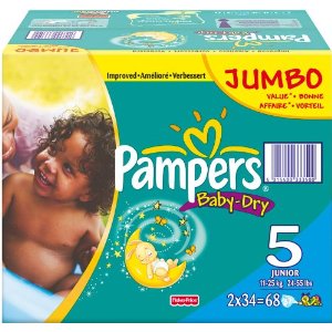 pampers pieluchy dla niemowlaka