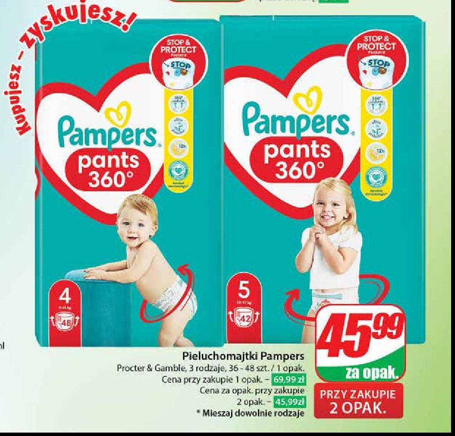 pampers sleepsleep nowe