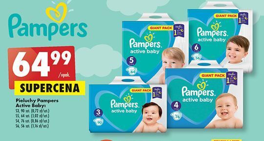 pampers pieluchy