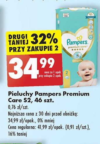 pampers premium care 4 174szt ceneo