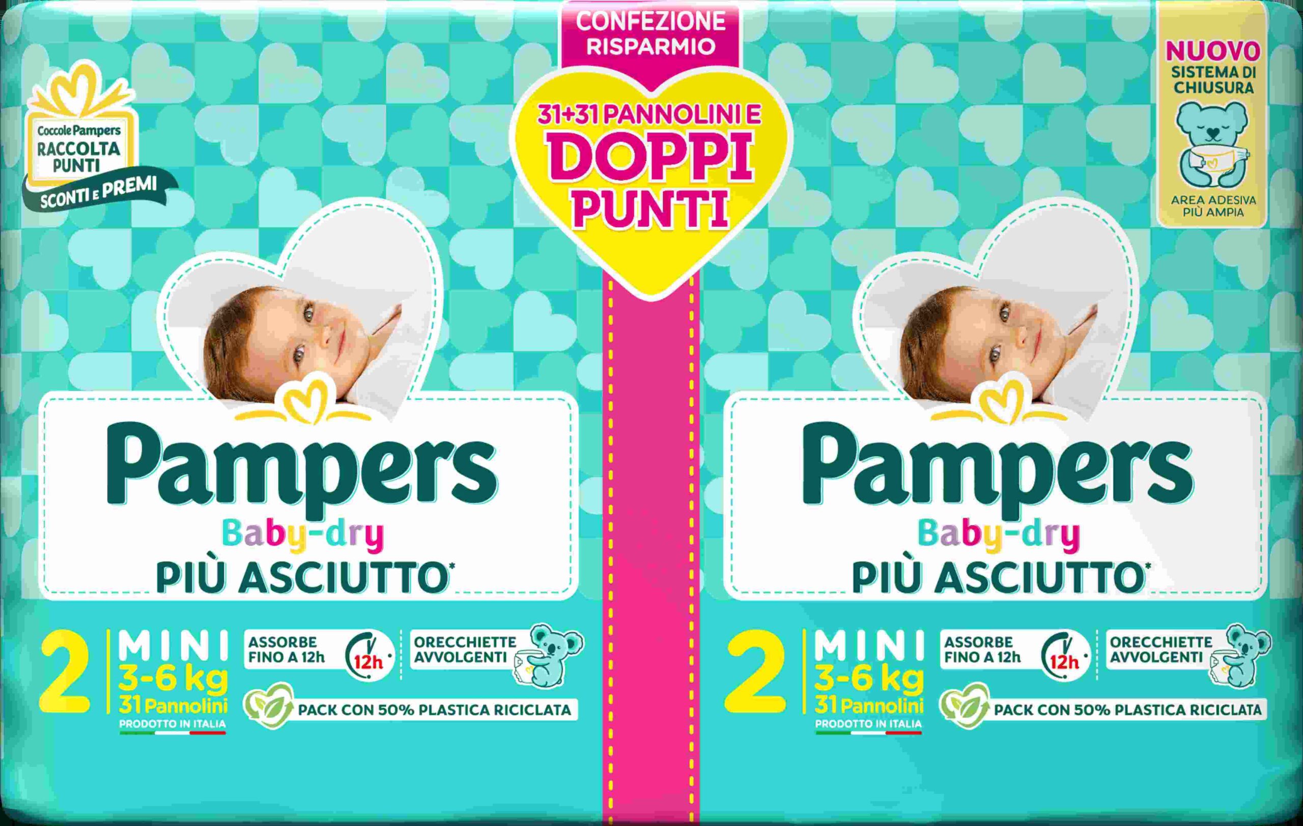 pieluchomajtki pampers 60 szt