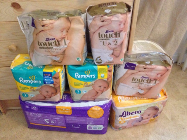 pampers care newborn