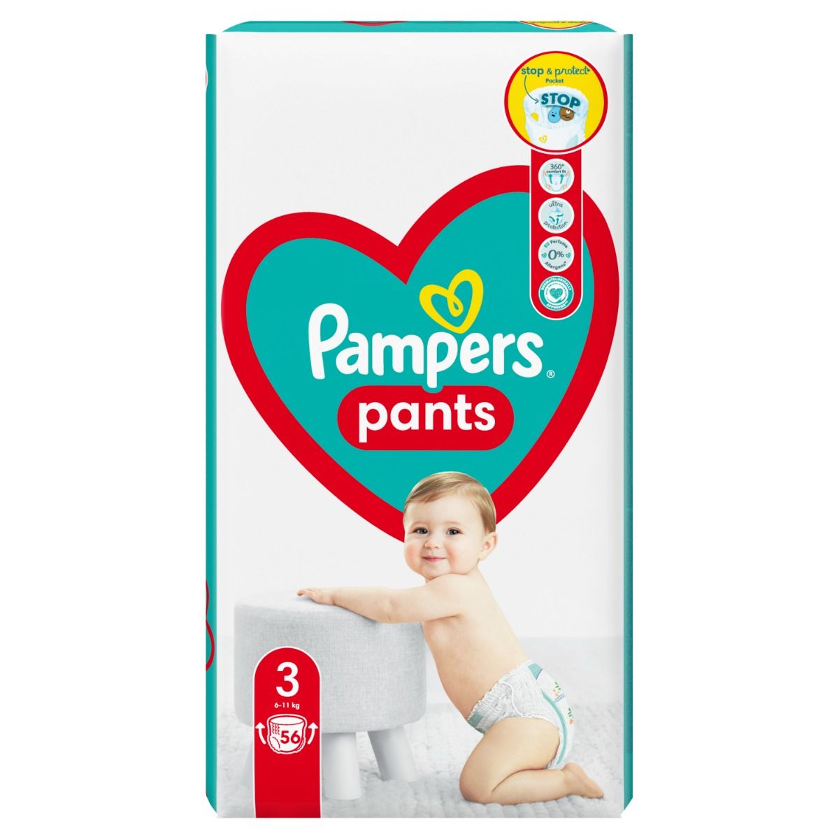 pieluchomajtki.pampers pants 3 jak.zalozyc