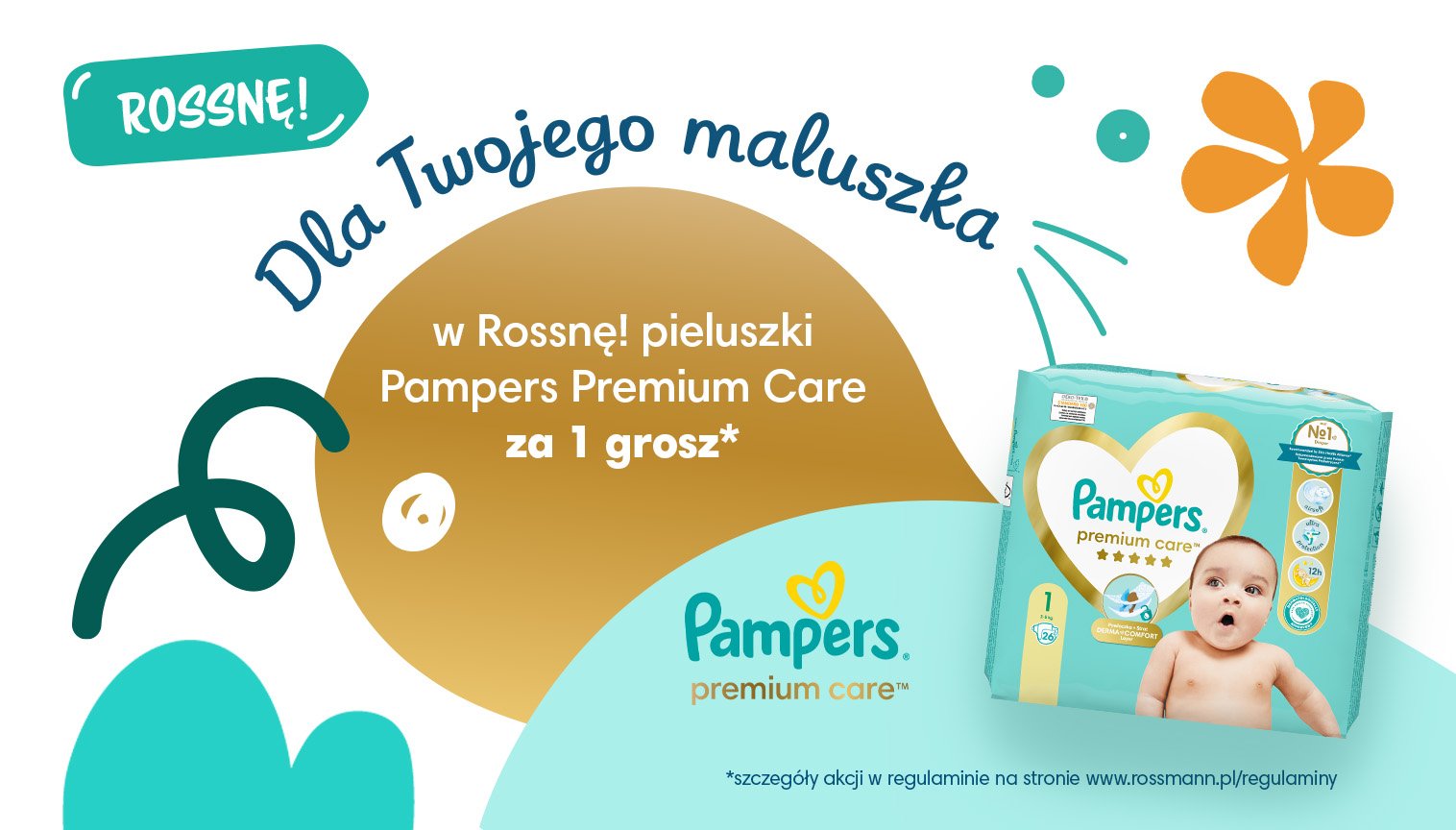 pampers premium care 3 tanio