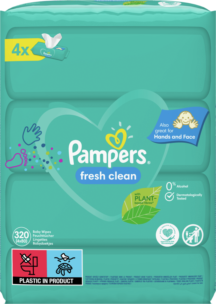 pampers natural clean chusteczki skład