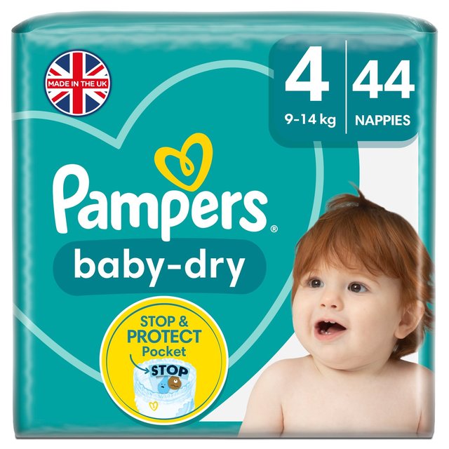 pamper newborn activ dry