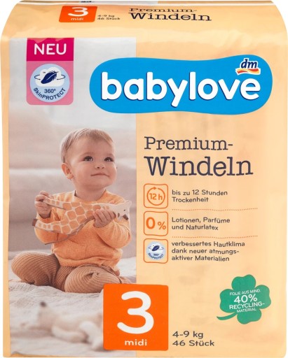 kaufland pampers premium care 3