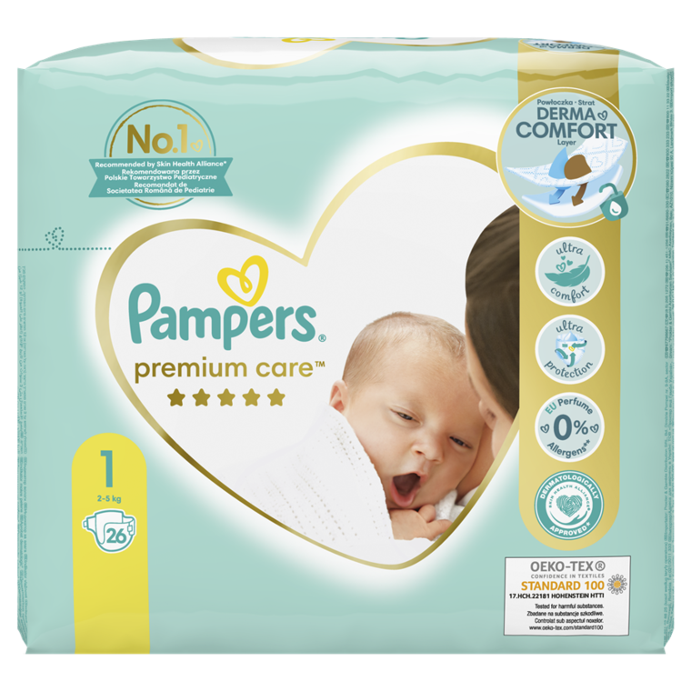 pampers 1 86 szt