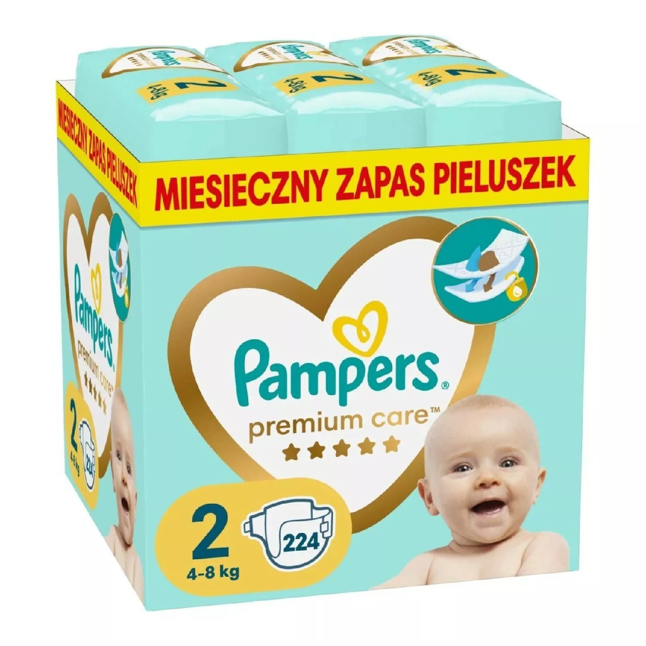 pampers premium care 4 stokrotka