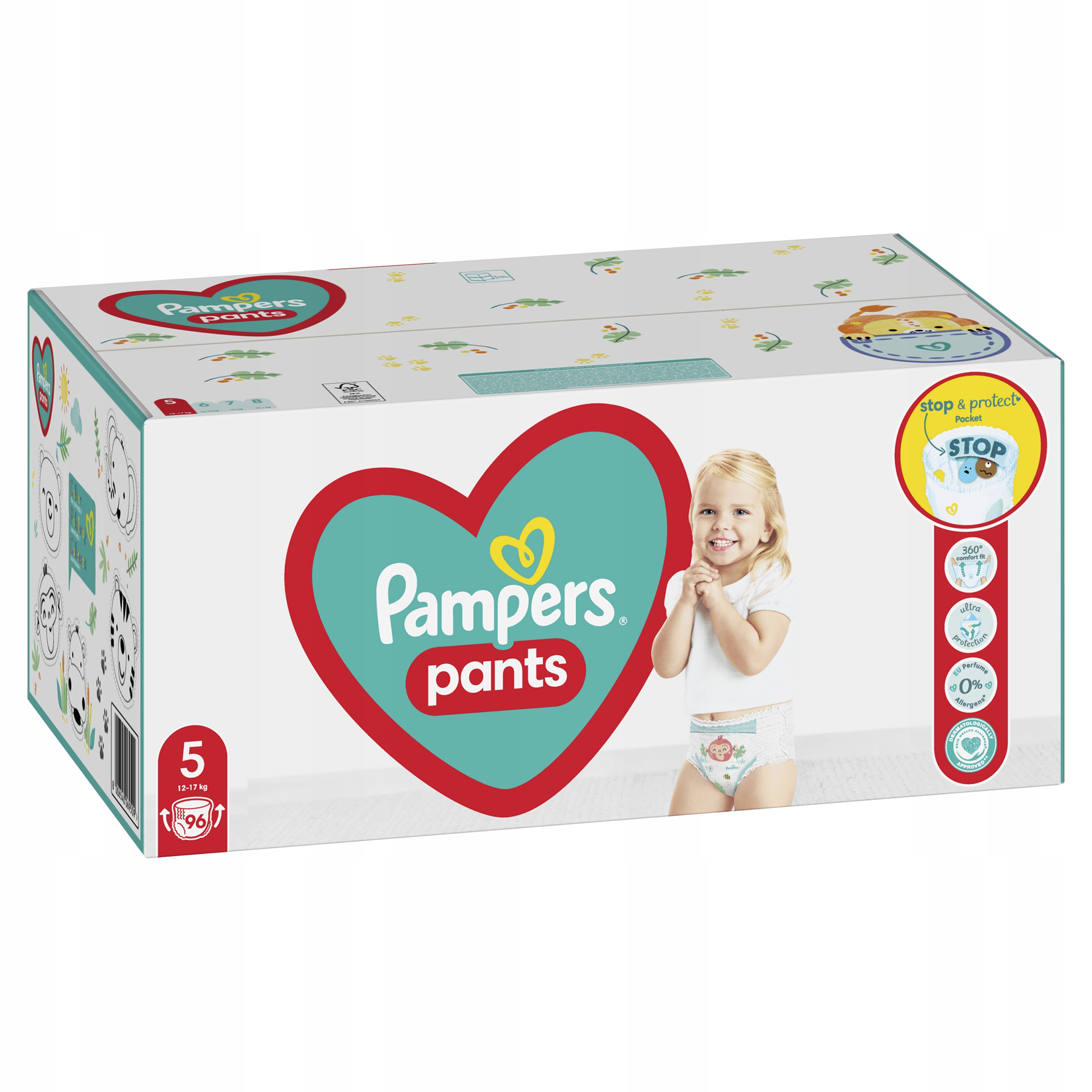 pampers pants pieluchomajtki 4 9-15 kg 52 szt