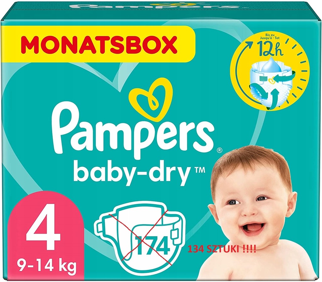 6-10 pampers dla chlopca