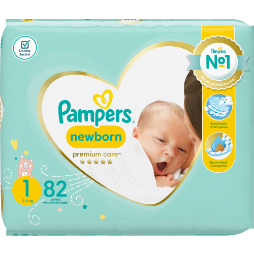 pampers zielone czy premium care