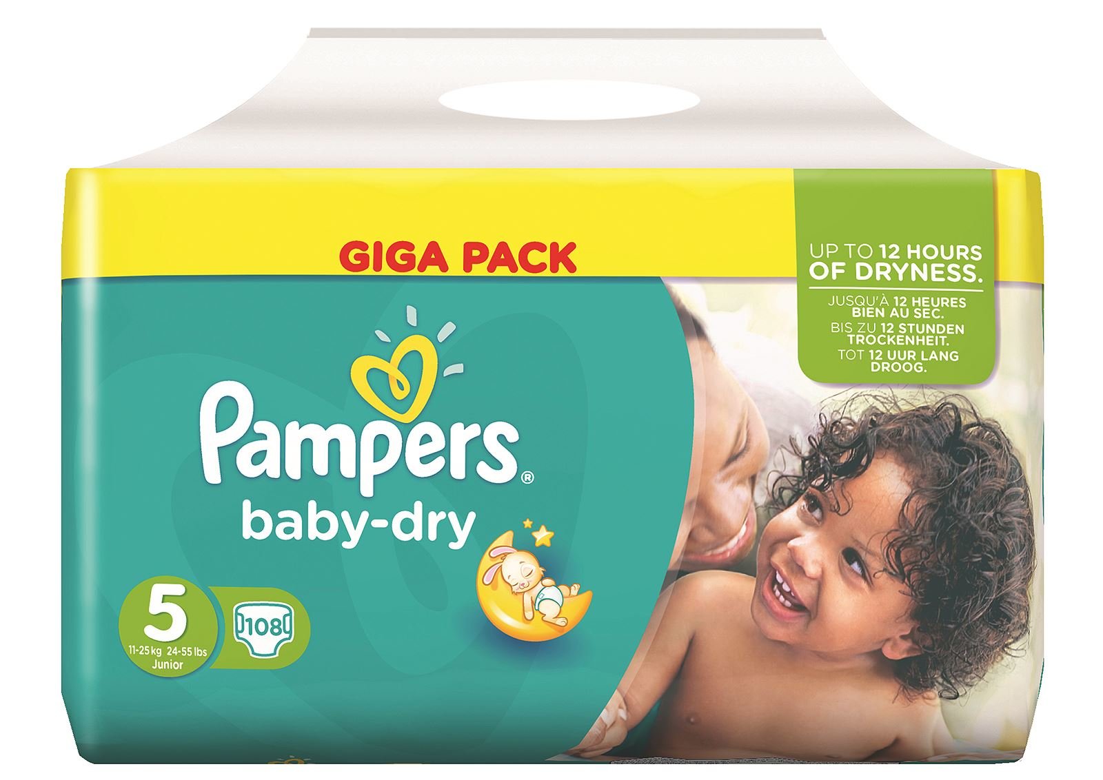 pampers sensitive chusteczki dla niemowląt 6 x 56 sztuk