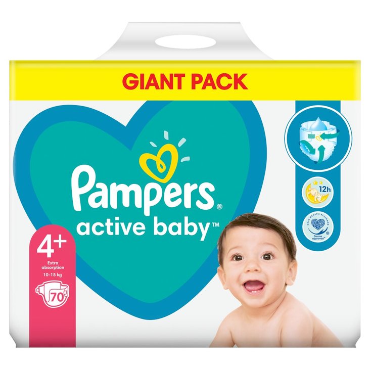 pampers ative baby 4