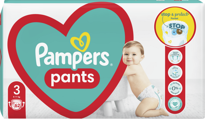 pampers active giga pack 128 szt