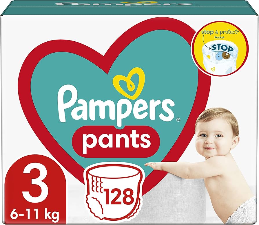 pieluchomajtki pampers 4 gdzie przod