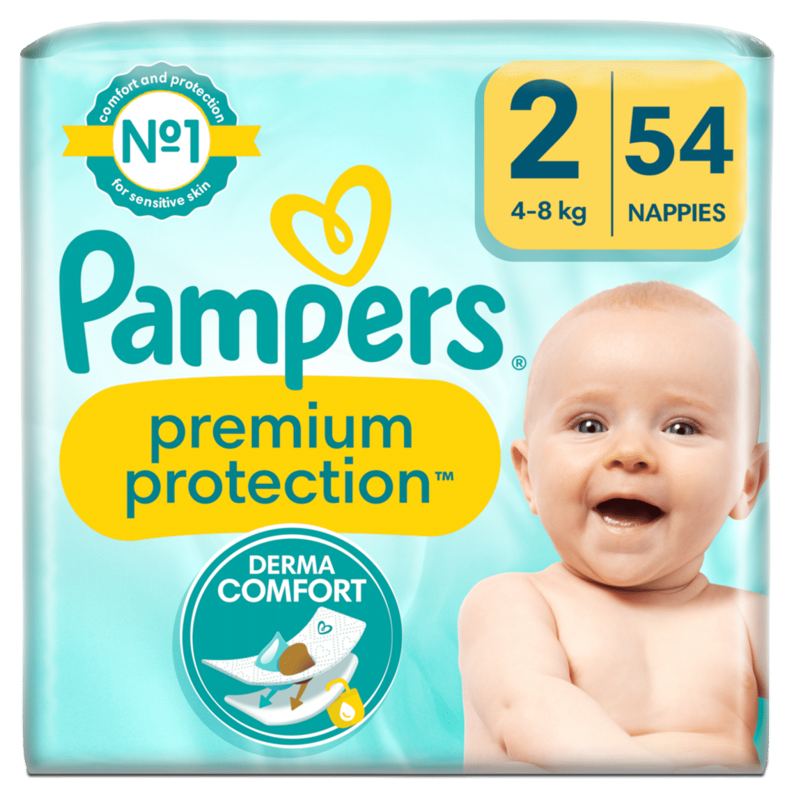 chusteczki pampers sensitive 6x56szt