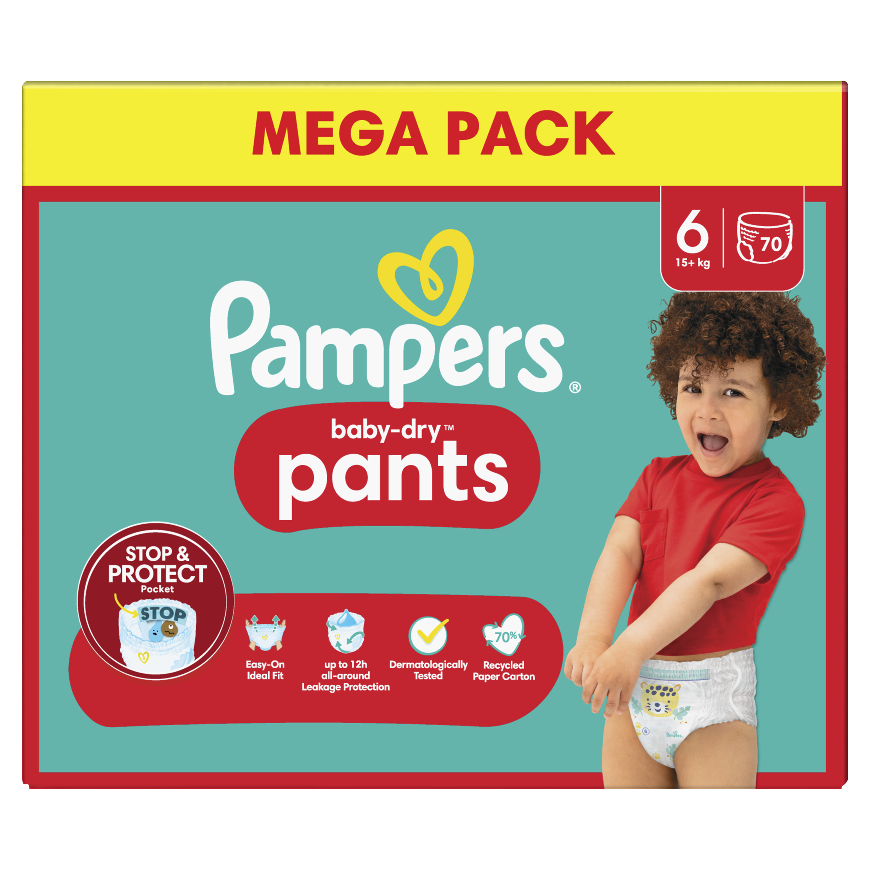 pampers gigant pack 108 szt roz 3