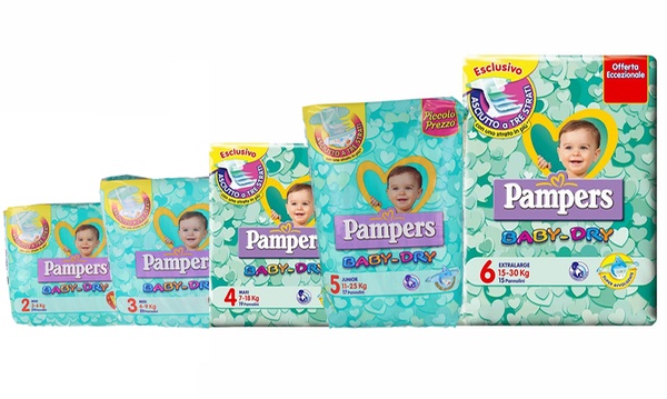 tesco pampers pants 5