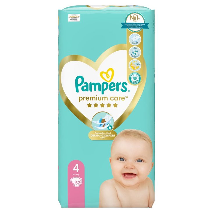 pampers pieluchy premium care 4 maxi 168 szt