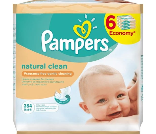 pampers chusteczki mokre 64 szt ceneo