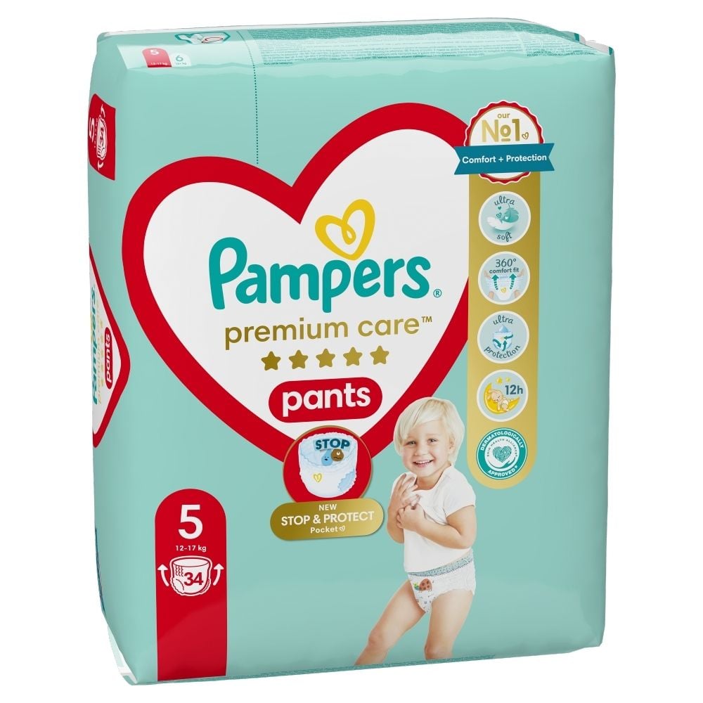 pieluchomajtki pampers pants 12-18