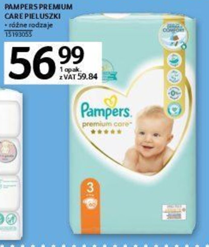 pampers premium care cena rossmann