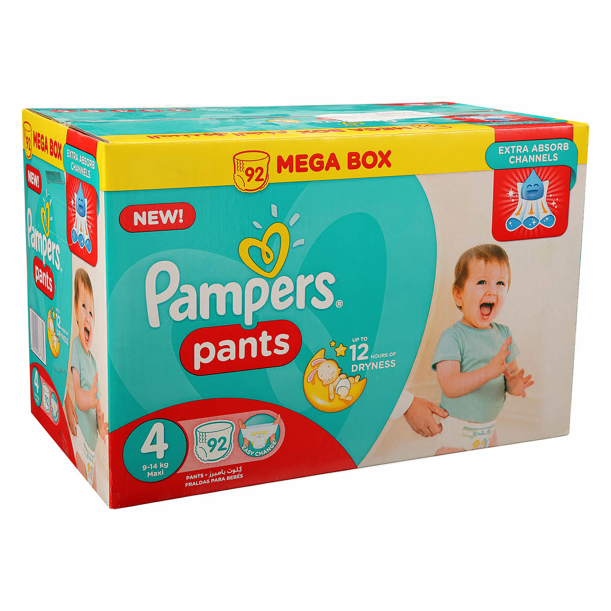 pampers pieluchy new baby 2 mini 3-6kg 100 sztuk