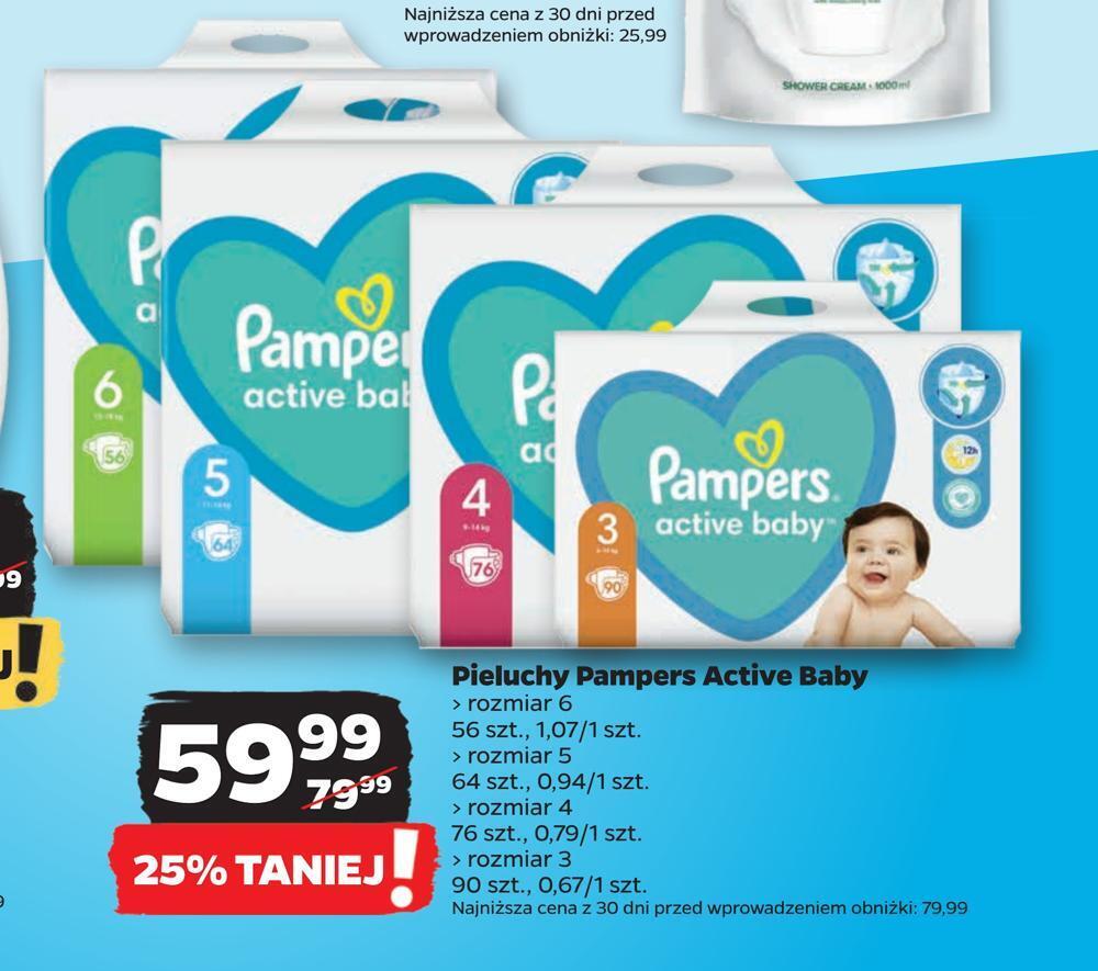 pampers active baby z aloesem