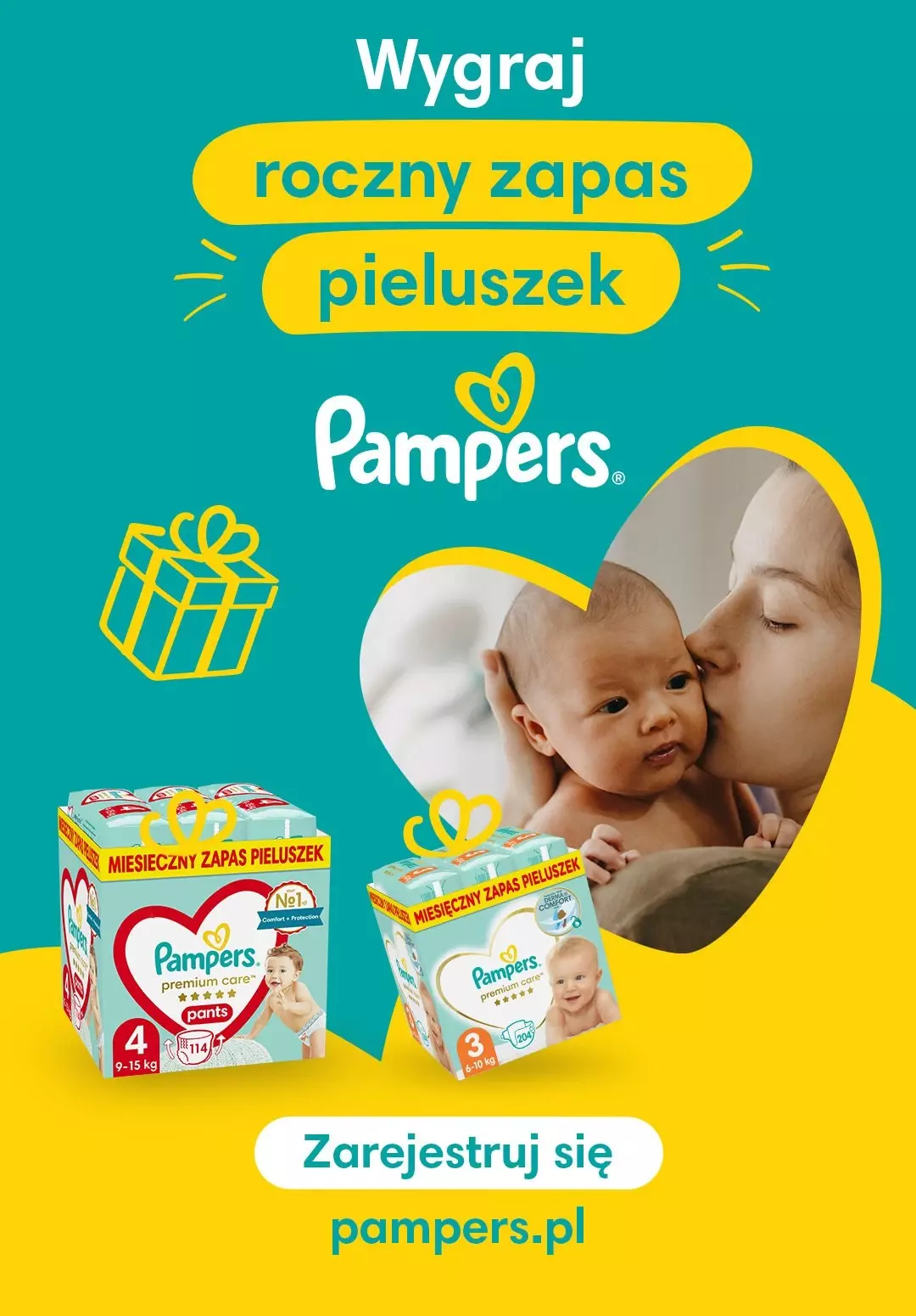 pieluchomajtki pampers png