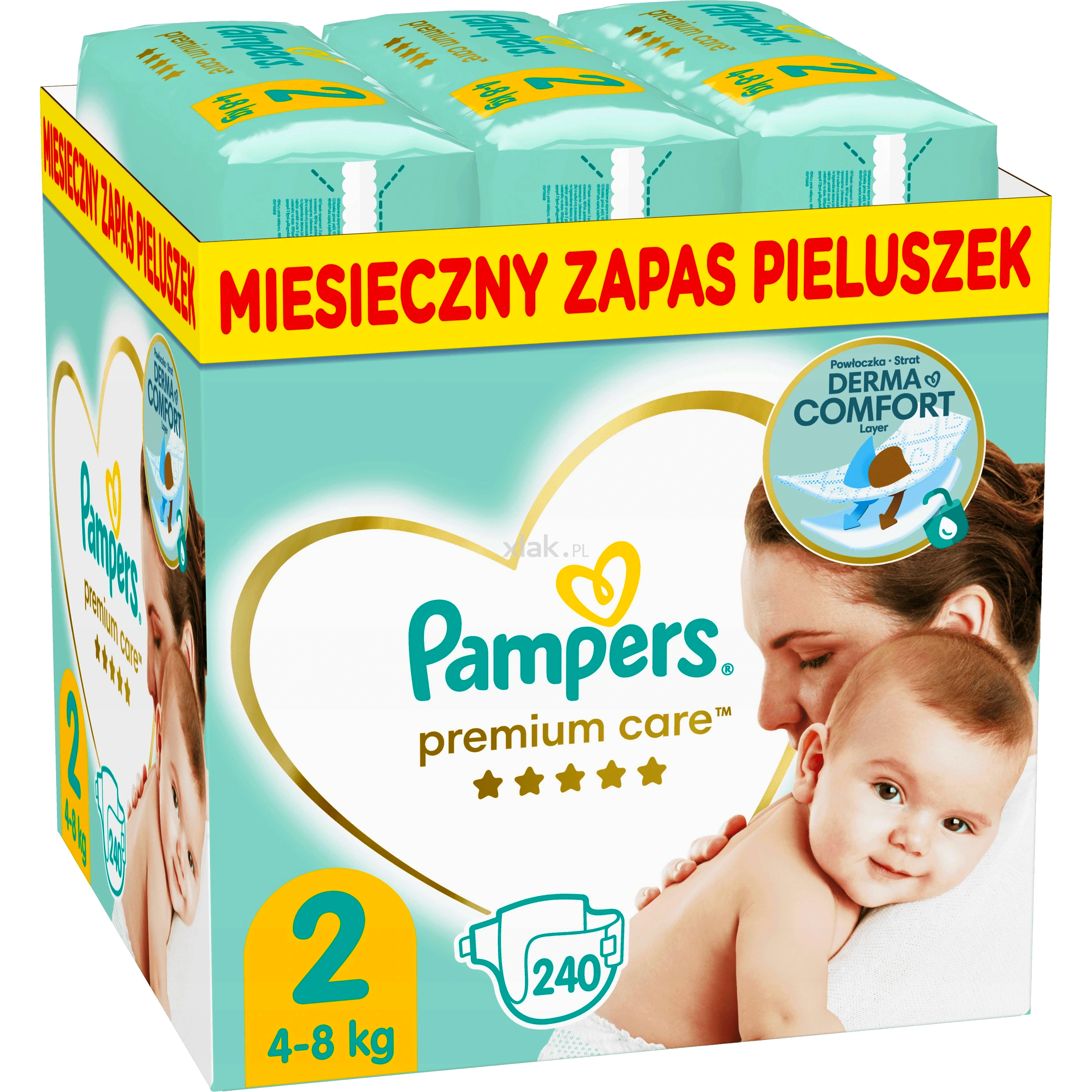 pampers w spodniach