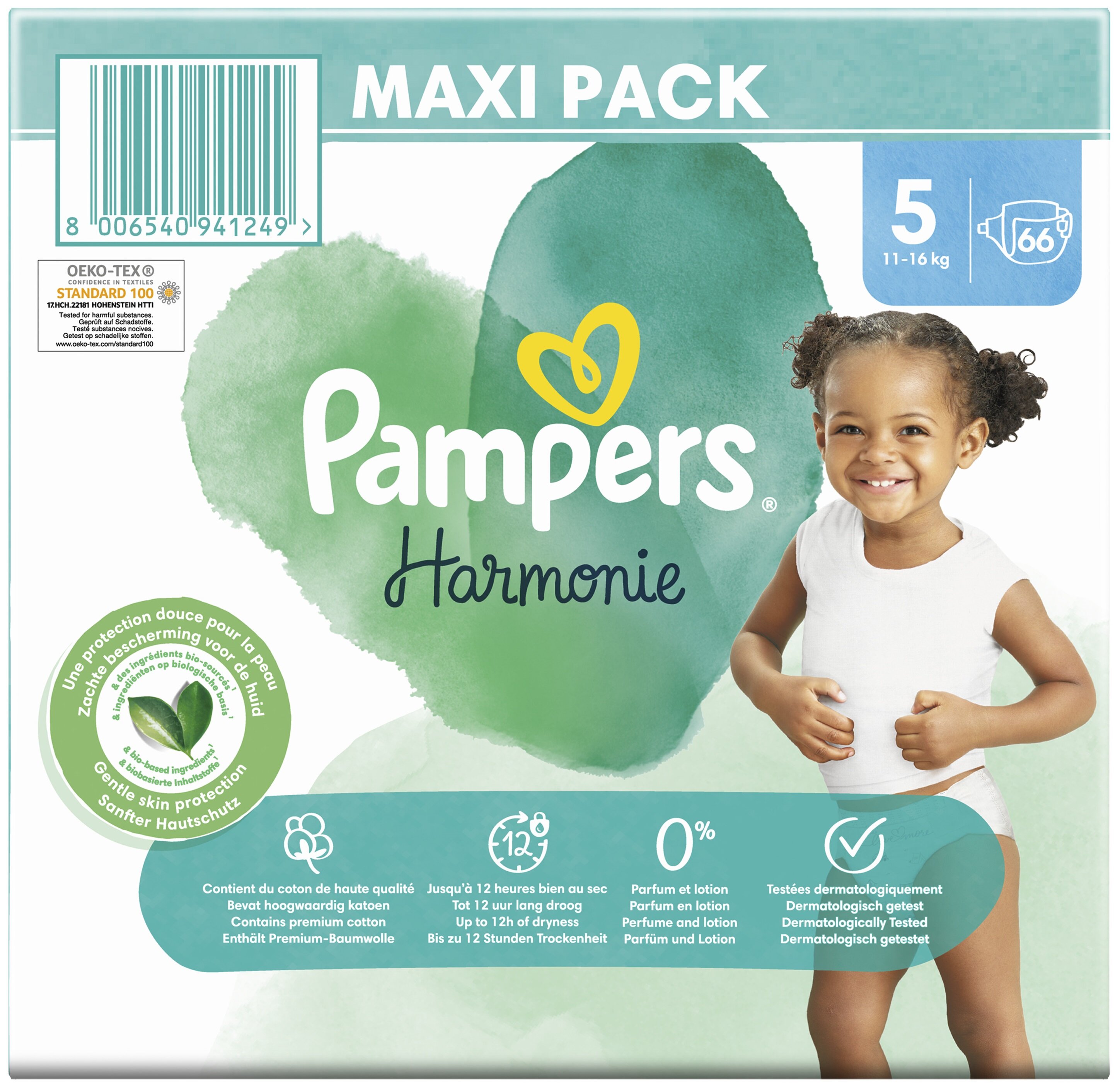 pampers 208 szt