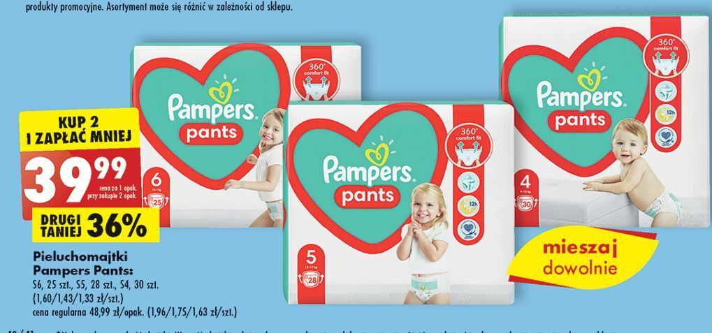 pampersy pampers 1