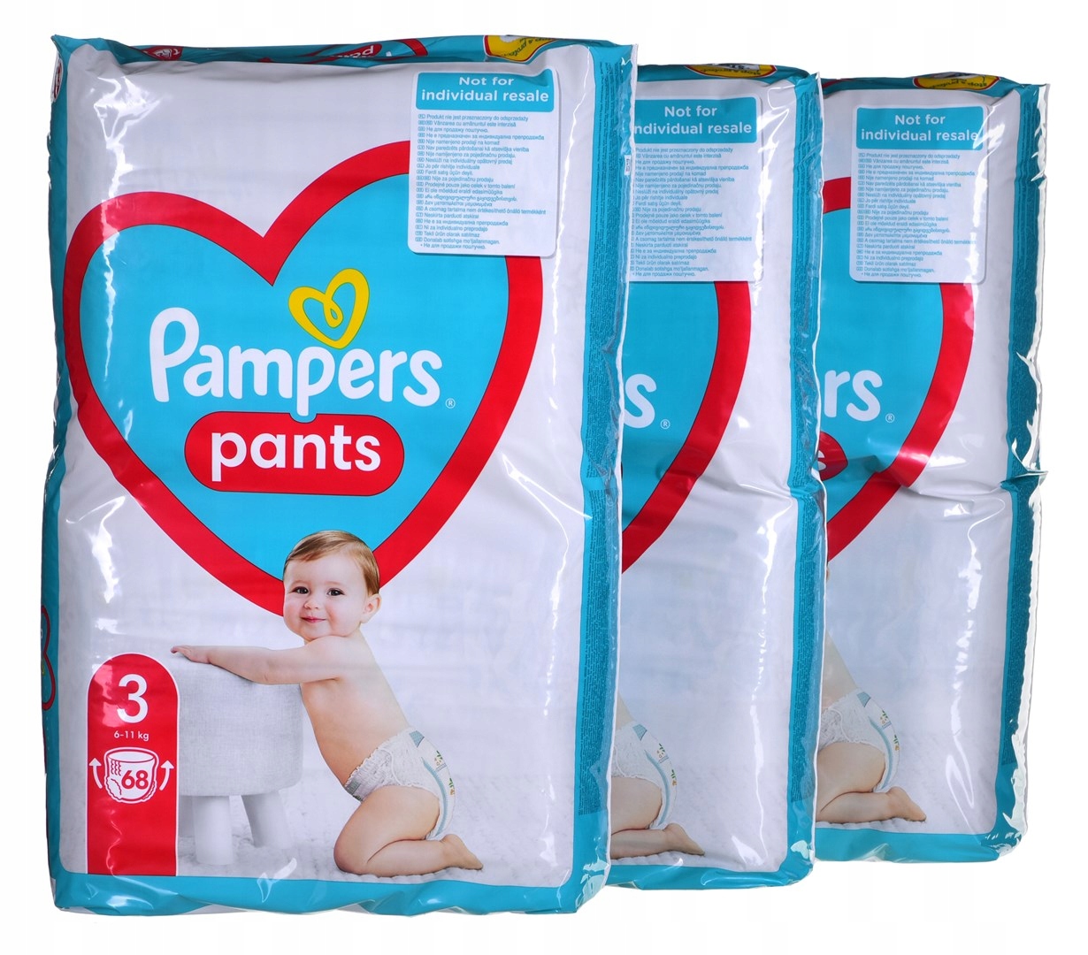 pieluchomajtki pampers l