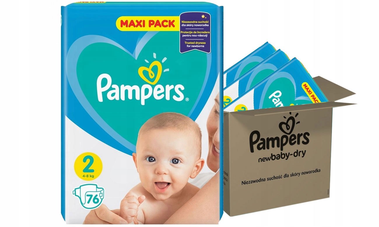 pampers new baby dry na noc