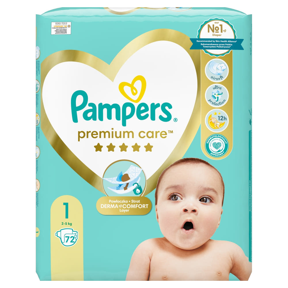 pieluchomajtki pampers 60 szt